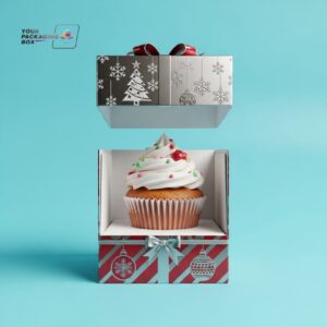 Christmas Cupcake Boxes