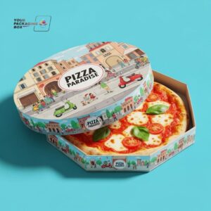 Round Pizza Box