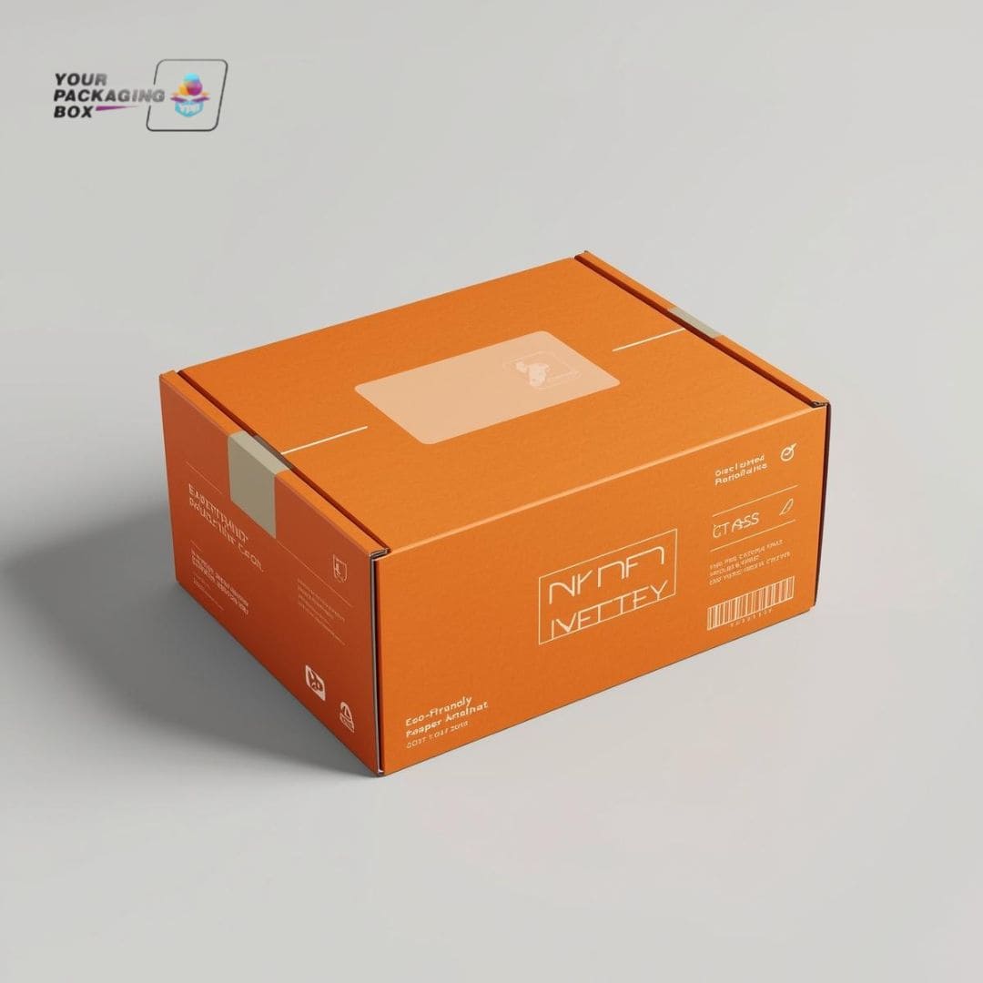 Orange Mailer Boxes