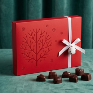 Custom Christmas Chocolate Boxes - Premium Printed Packaging USA