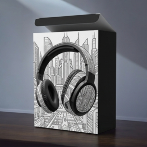 Printed Headphone Box - Custom Wholesale Packaging