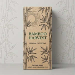 Custom Chopstick Packaging - Premium Design