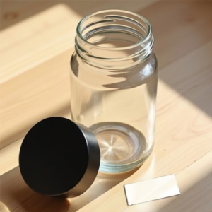 80mm Glass Roll Jar - Custom Jars USA