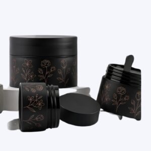 Cosmetic Jars with Lids - Custom Box USA