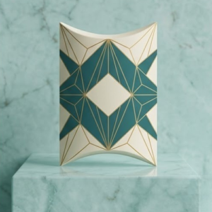 Custom Gift Box Pillow Style - Luxury Packaging Design