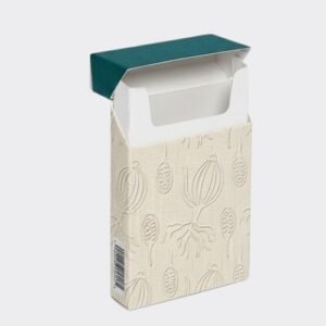Empty Paper Flip Top Cigarette Boxes - Luxury Packaging New York
