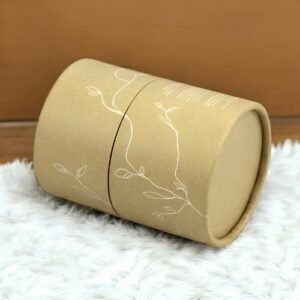 Custom Cylinder Packaging in Cardboard - Premium Design