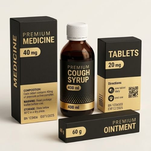 Custom Printed Pharmaceutical Boxes - Luxury Premium Packaging