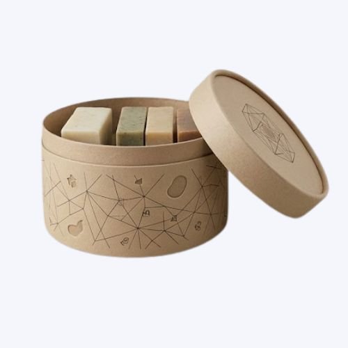 Round Boxes with Lids - Premium Design