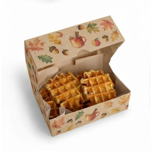 Custom Waffle Boxes - Premium Design