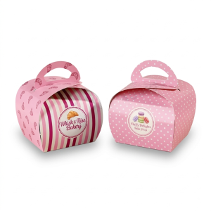 Pink Bakery Boxes - Wholesale Packaging New York