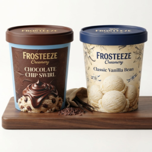 Custom Ice Cream Packaging - Premium Design New York