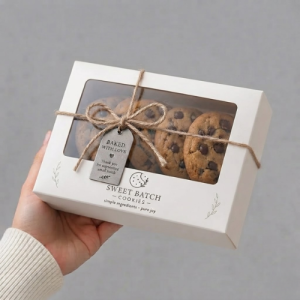 White Cookie Boxes - Wholesale Packaging New York